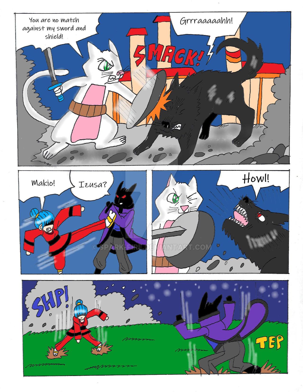 Inari comic page 3 by Spark-Fire on DeviantArt