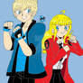 Jorgito and Water and Inari Kataoka Fan Art