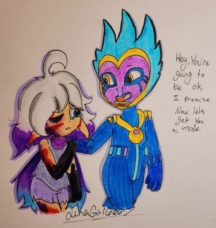 Shekio and Gloop III by LunaGirl6667 on DeviantArt