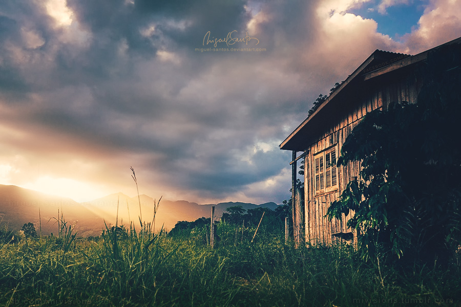 Cabin Sunset