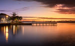 Old Town Sunset by Miguel-Santos