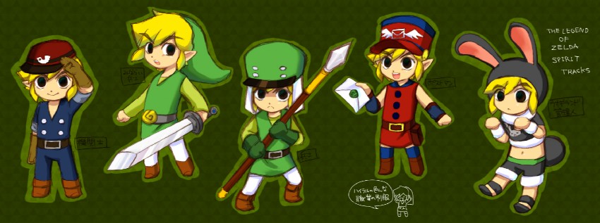 Spirit Tracks Link outfit :D