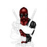 deadpool colouring started