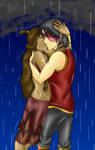 Zutara - Kiss in the Rain by SetoAngel01