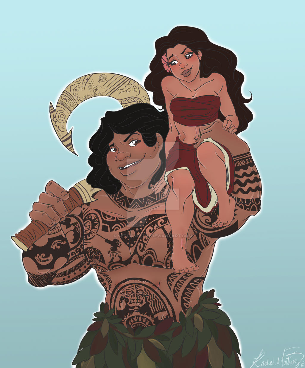 Maui X Moana Flex By Setoangel01 On Deviantart Maui X Moana Flex By Setoangel01 On Deviantart