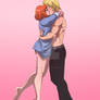 Sanji x nami - Stealing His Clothes