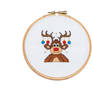 Rudolf Cross Stitch Pattern