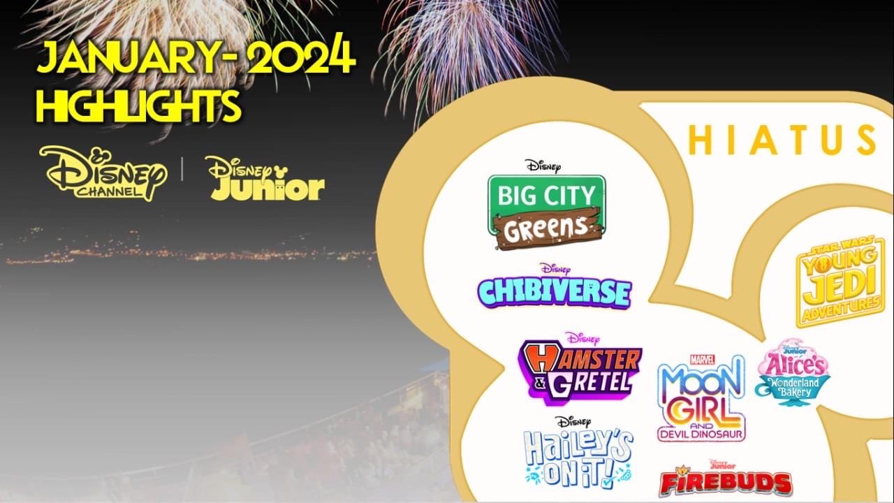January2024 highlights on DisneyChannel,DisneyJr! by disneyjunior2023
