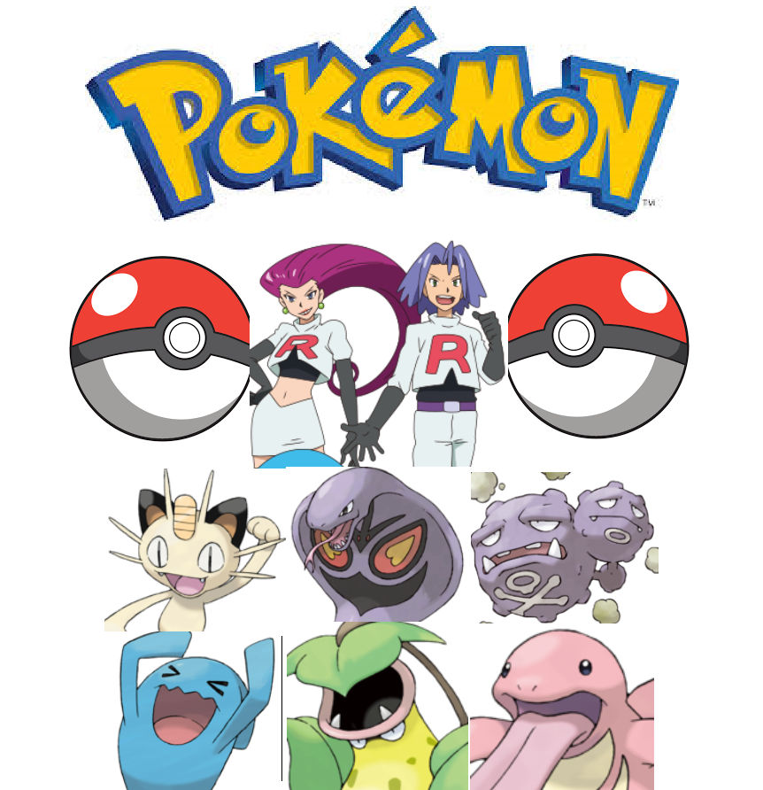 Team Rocket Trio Pokemon team by spencerble on DeviantArt