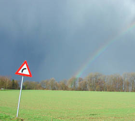 right turn to rainbow