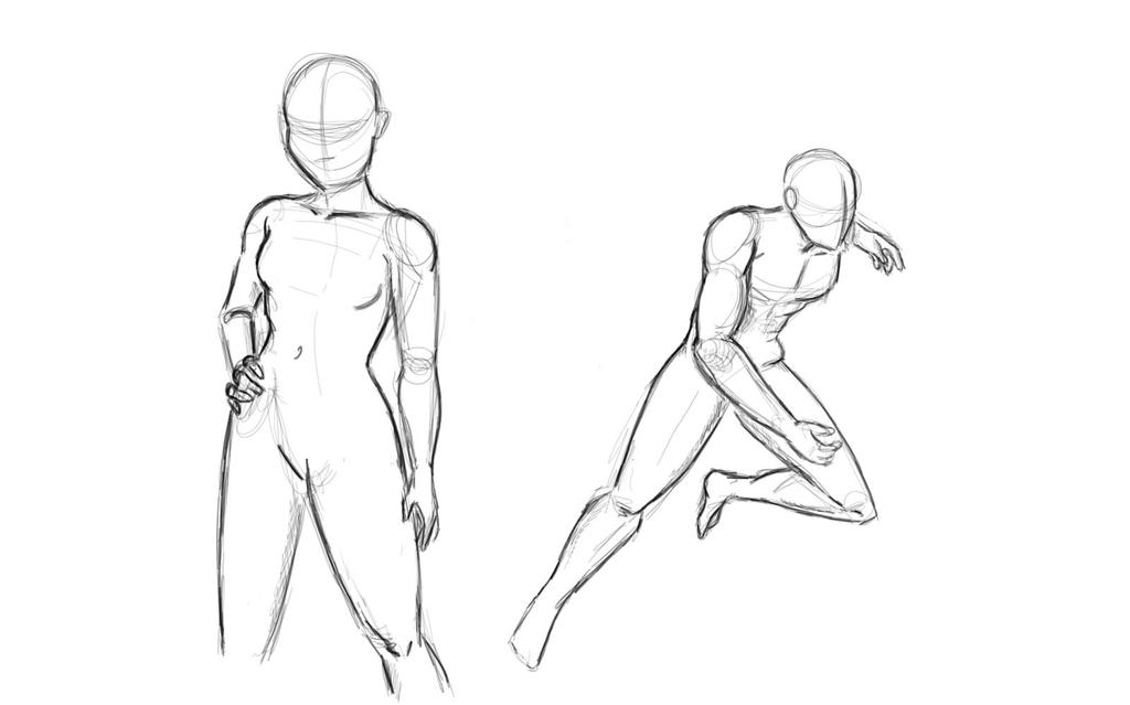 Figure Line Drawing Practice Figure Drawing Practice 3 by UnicornAlley on DeviantArt