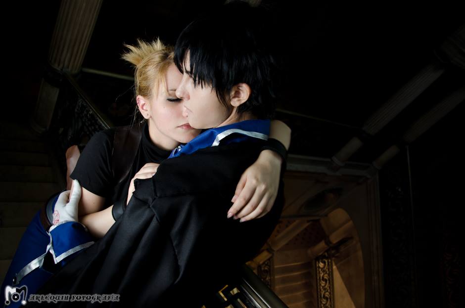 Roy Mustang and Riza Hawkeye