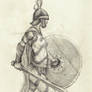 A celtic warrioress