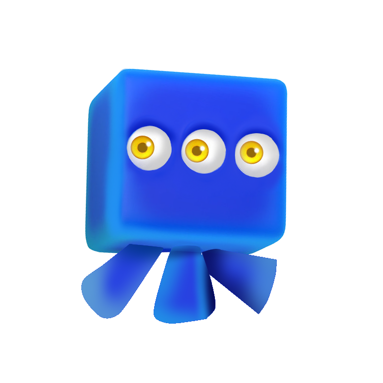 Bluewhisp Cube - blue wisp by Rokitoki on DeviantArt