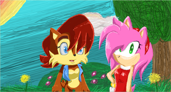 Iscribble: Amy and Sally