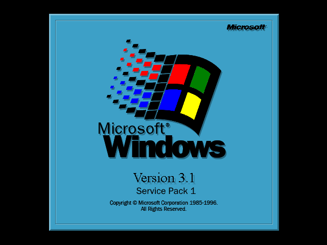 Windows 3.1 Service Pack 1 (1996) by WHwNRV2006 on DeviantArt