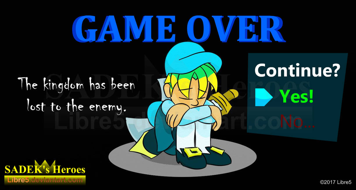 Game Over Cheeka Chase - Game Over by Libre5 on DeviantArt