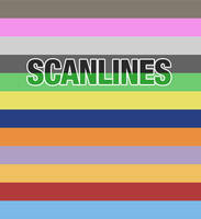 Scanlines background psd