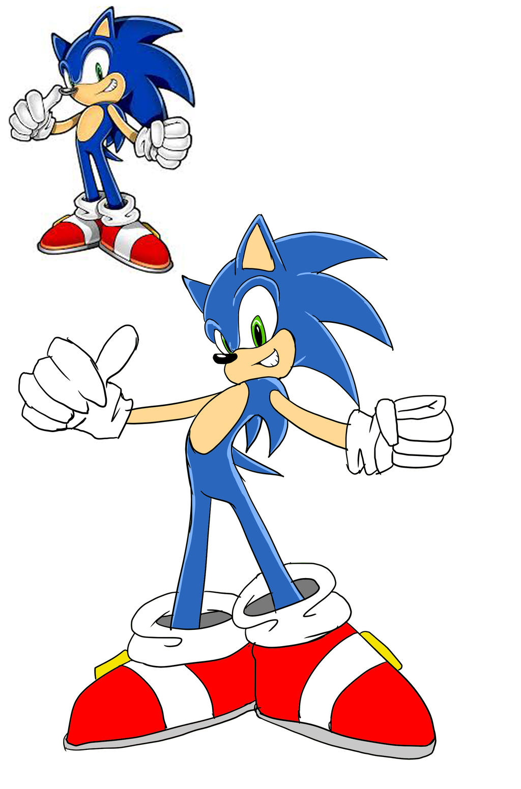 Sonic by DigitalDaveCreations on DeviantArt