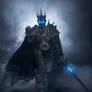 Arthas the Lich King cosplay