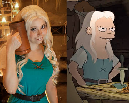 Princess Bean Disenchantment cosplay