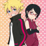 Boruto and Sarada