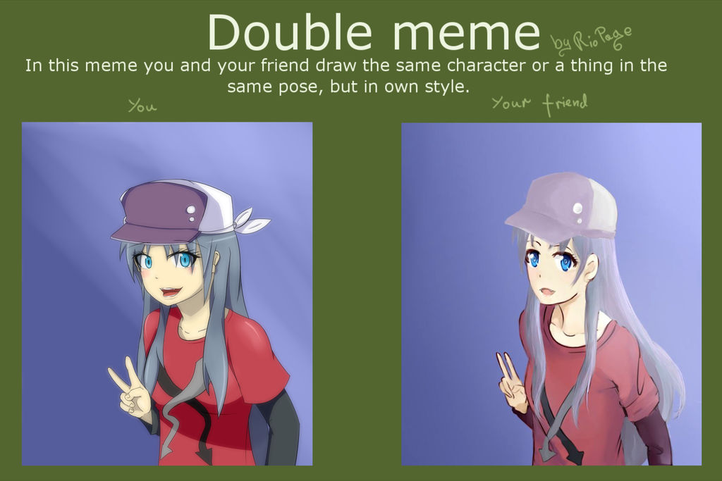Double Meme by Mattfv on DeviantArt