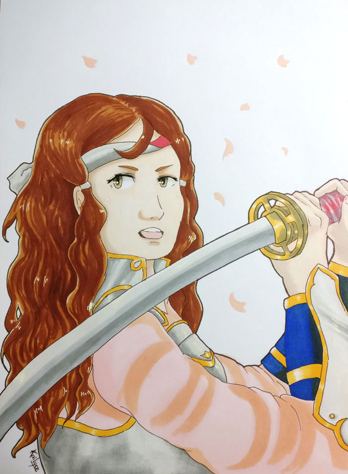 Fanart Hana - Fire Emblem Fates by Kailyce