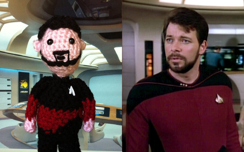 Li'l Trekkies- Commander Riker