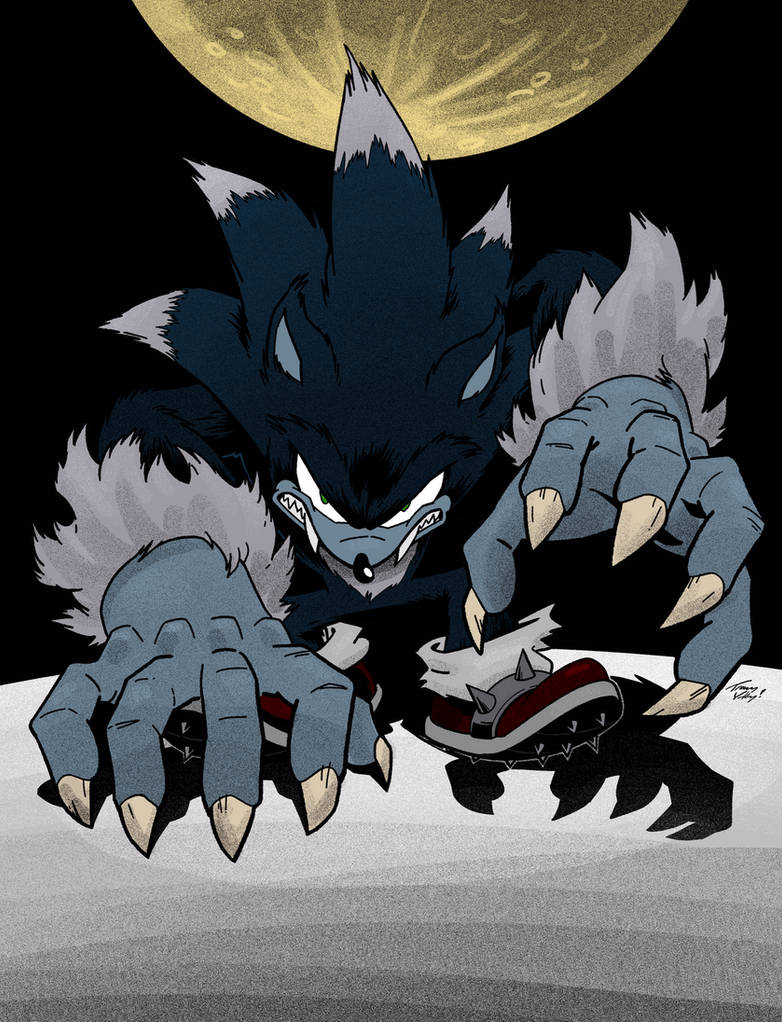 Tangle Werewolf sonic werewolf by sonicthehegehog10 on DeviantArt
