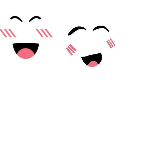 Resultado de imagem para faces the roblox  Pink galaxy, Super happy face,  Makeup face charts