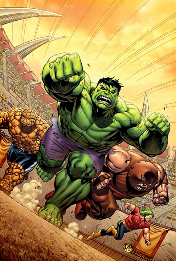 MA: Hulk No. 12 Cover by DNA-1
