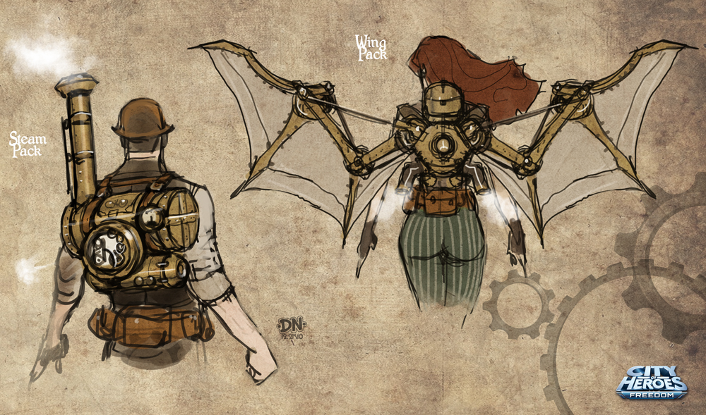 Steampunk Sketches B