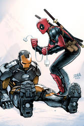 Deadpool #36 Cover by DNA-1