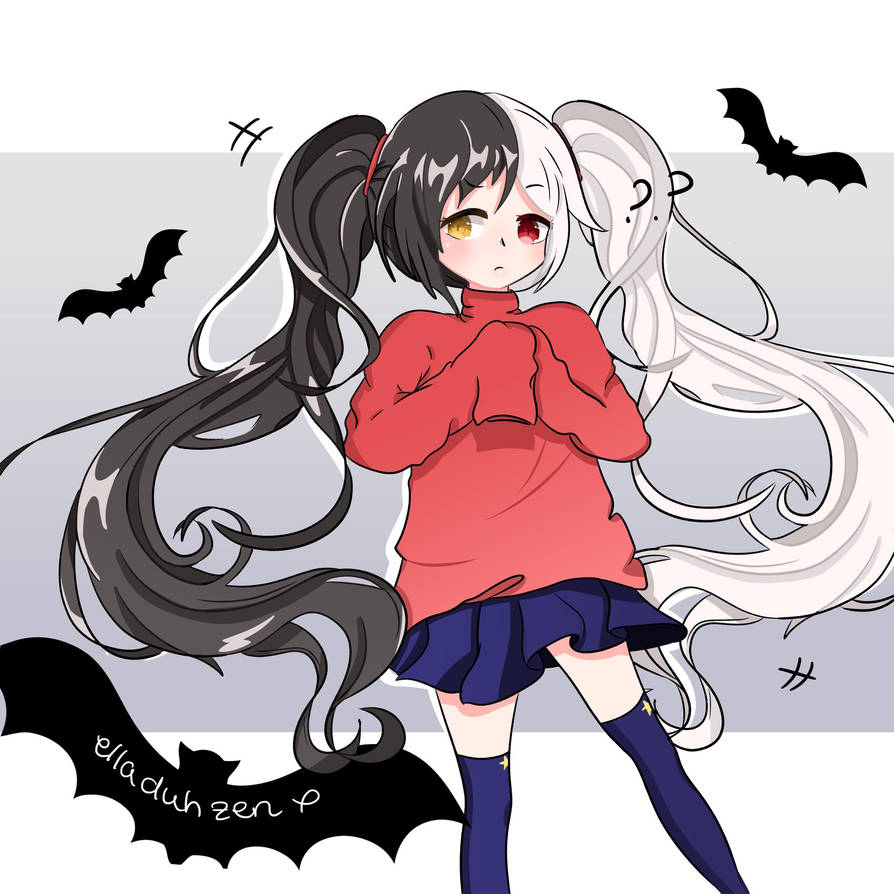 wallpapers Bat Anime anime girl bat by elcantdraw on