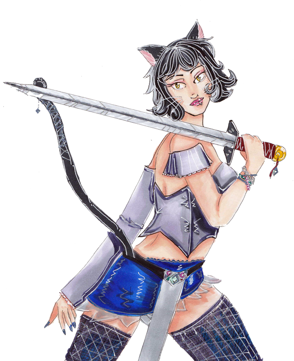 Queen Of Cats by magnolia-rabbit