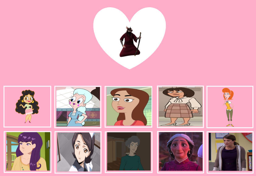 Splinter (2012) Love Chart by elfdragon35 on DeviantArt