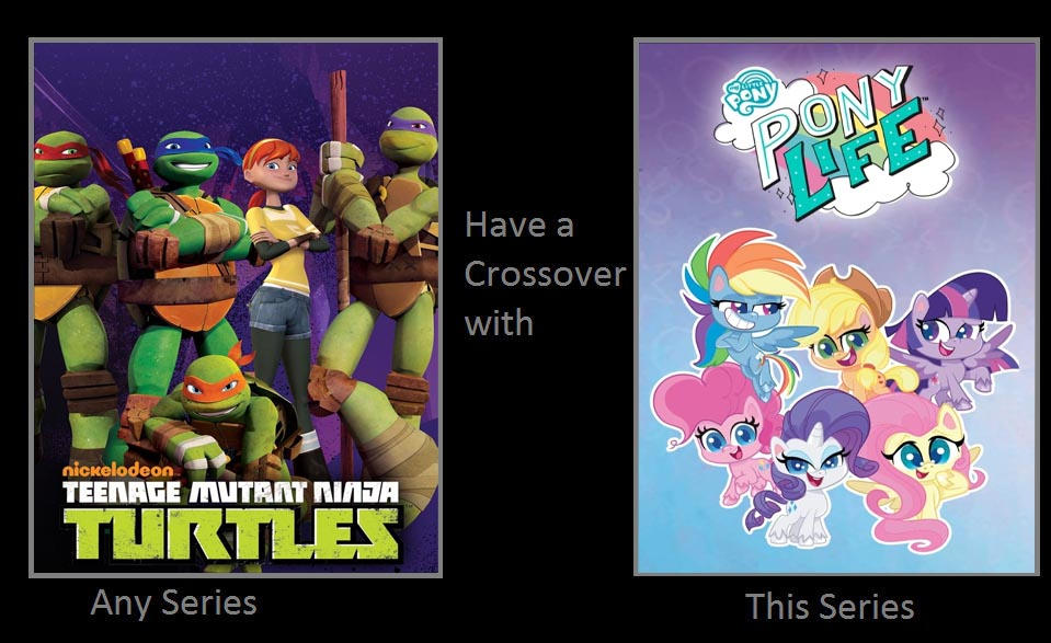Tmnt Mlp TMNT (2012) crossover My Little PonyPonyLife(2020) by elfdragon35 on ...