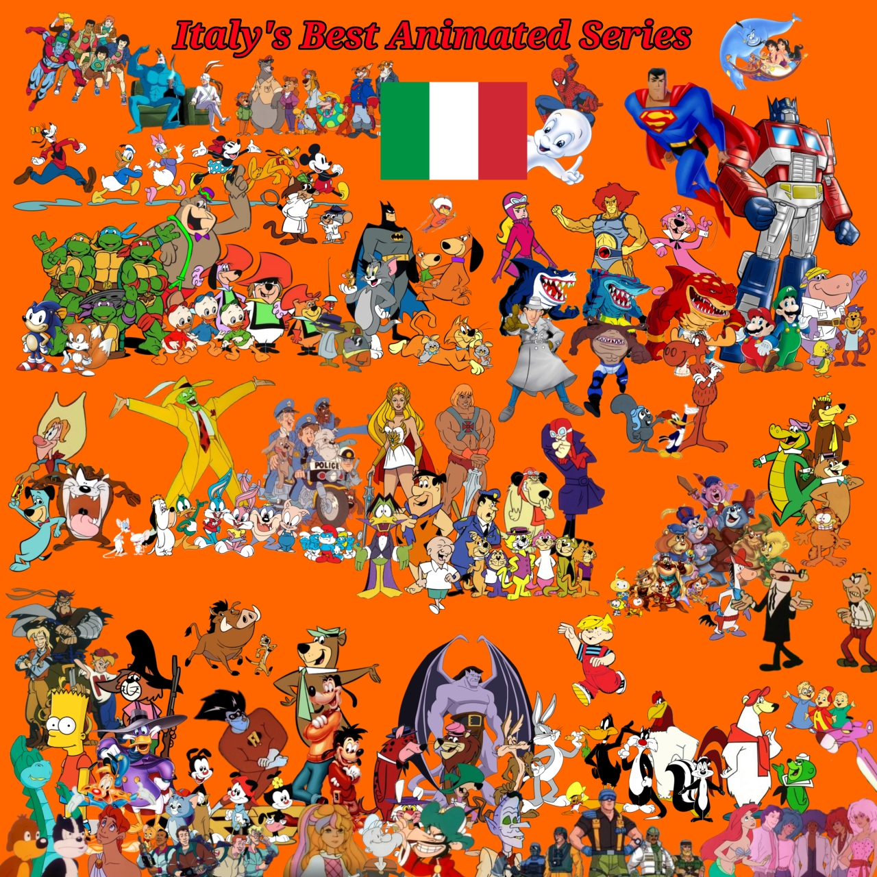 Italy's Best Animated Series by elfdragon35 on DeviantArt