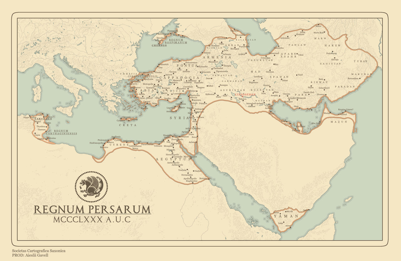 The Perisans Empire of the Persians - 627 AD by MadameYua on DeviantArt