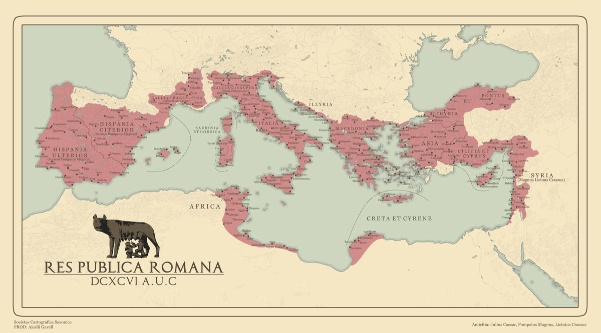 Rzym Od Królestwa Do Republiki Roman Republic - 58 BC by MadameYua on DeviantArt