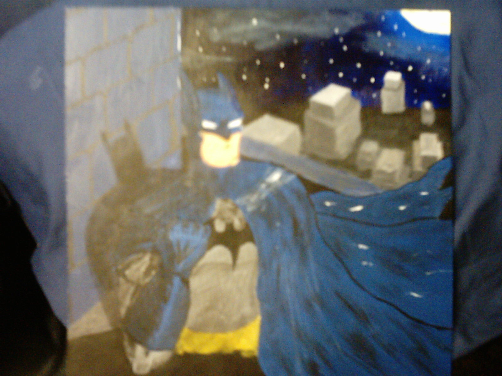 Batman painting