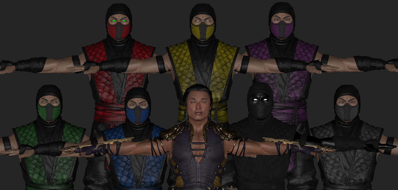 Shang Tsung MK3 in MK2 costume by DeathColdUA on DeviantArt