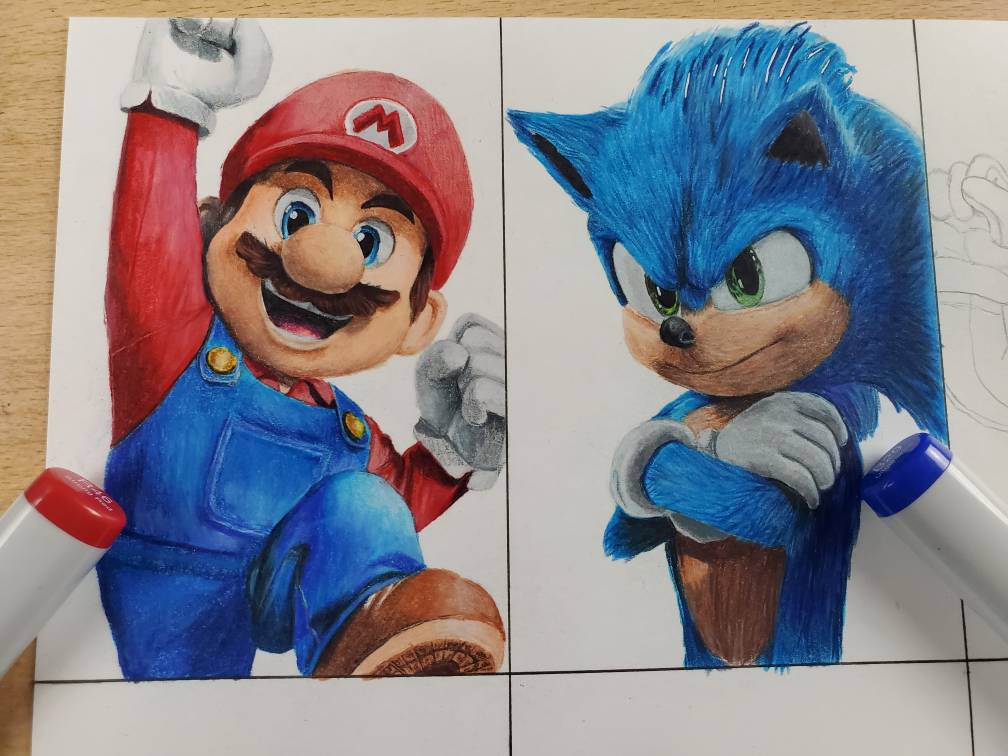 SUPER MARIO VS SONIC THE HEDGEHOG! by Jayuice on DeviantArt