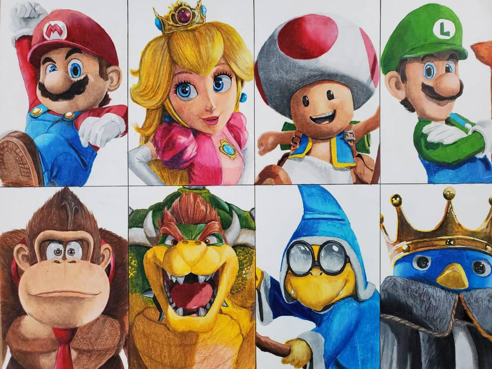 THE SUPER MARIO BROS. CHARACTERS PART 1 by Jayuice on DeviantArt