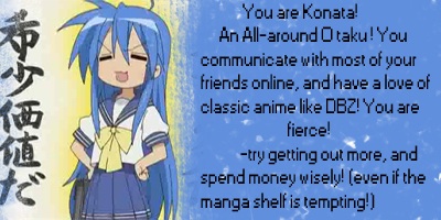Anime Personality Quiz Result by kammadcon926 on DeviantArt Anime Personality Quiz Result by kammadcon926 on DeviantArt