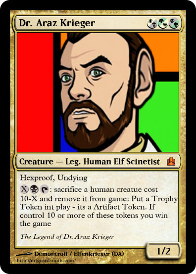 Dr. Araz Krieger MTG Card