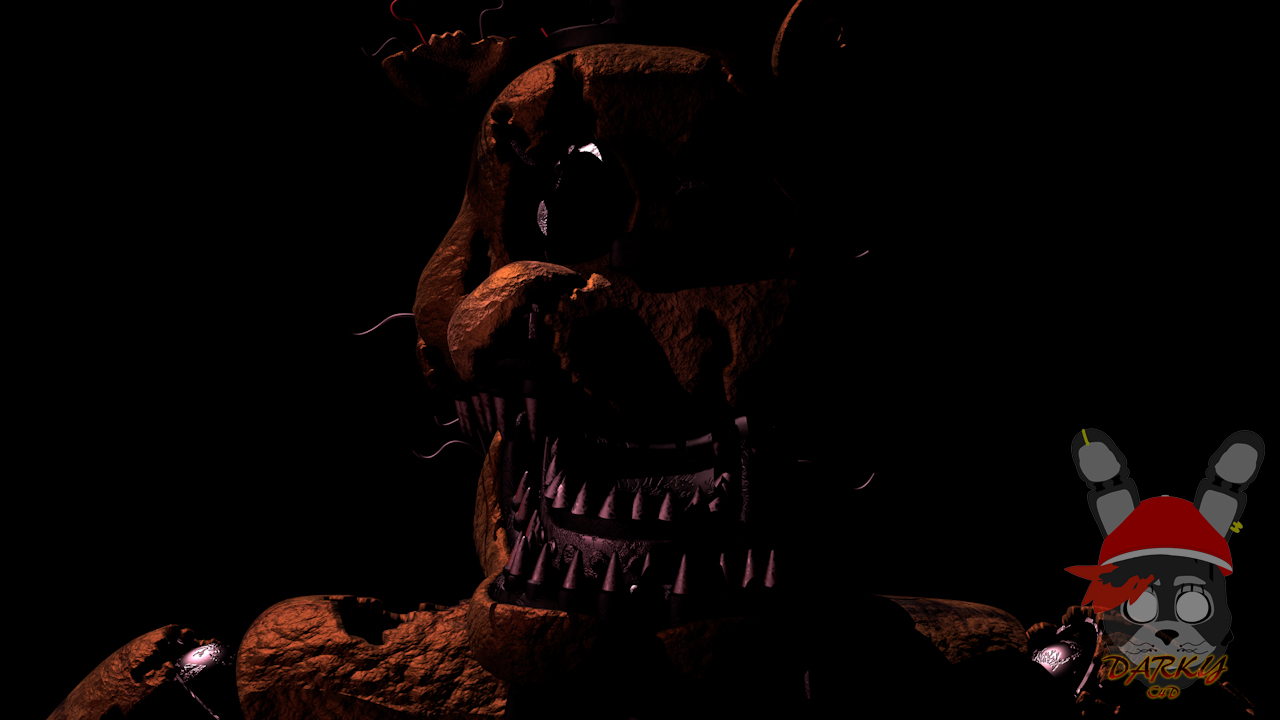 C4D/FNaF4) Nightmare Freddy Rare Screen FNaF 2 by DarkyTheRabbit on  DeviantArt