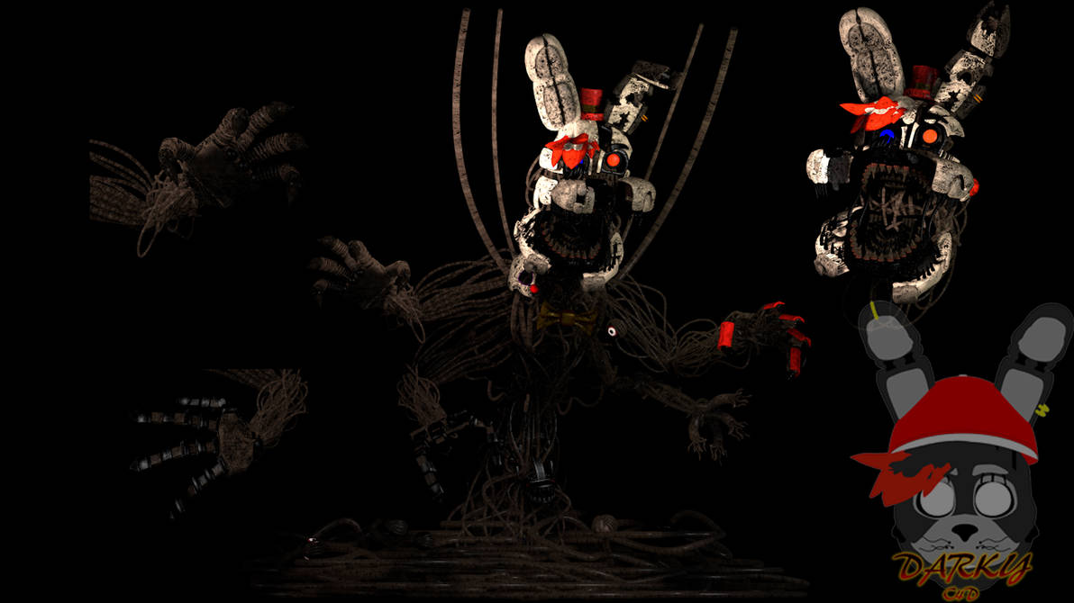 Molten Rabbit (C4D/FNaF/OC) Molten Darky Edit by DarkyTheRabbit on DeviantArt