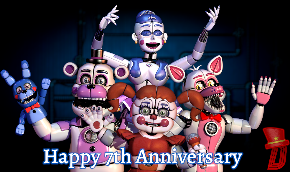 C4D FNAF  The Happy Animatronics by Tinar25 on DeviantArt